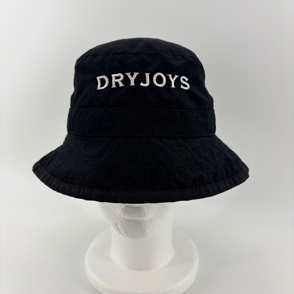 FootJoy Other - FootJoy DryJoys Mens Black Golf Bucket Hat Medium FJ Embroidered Sun Rain Cap